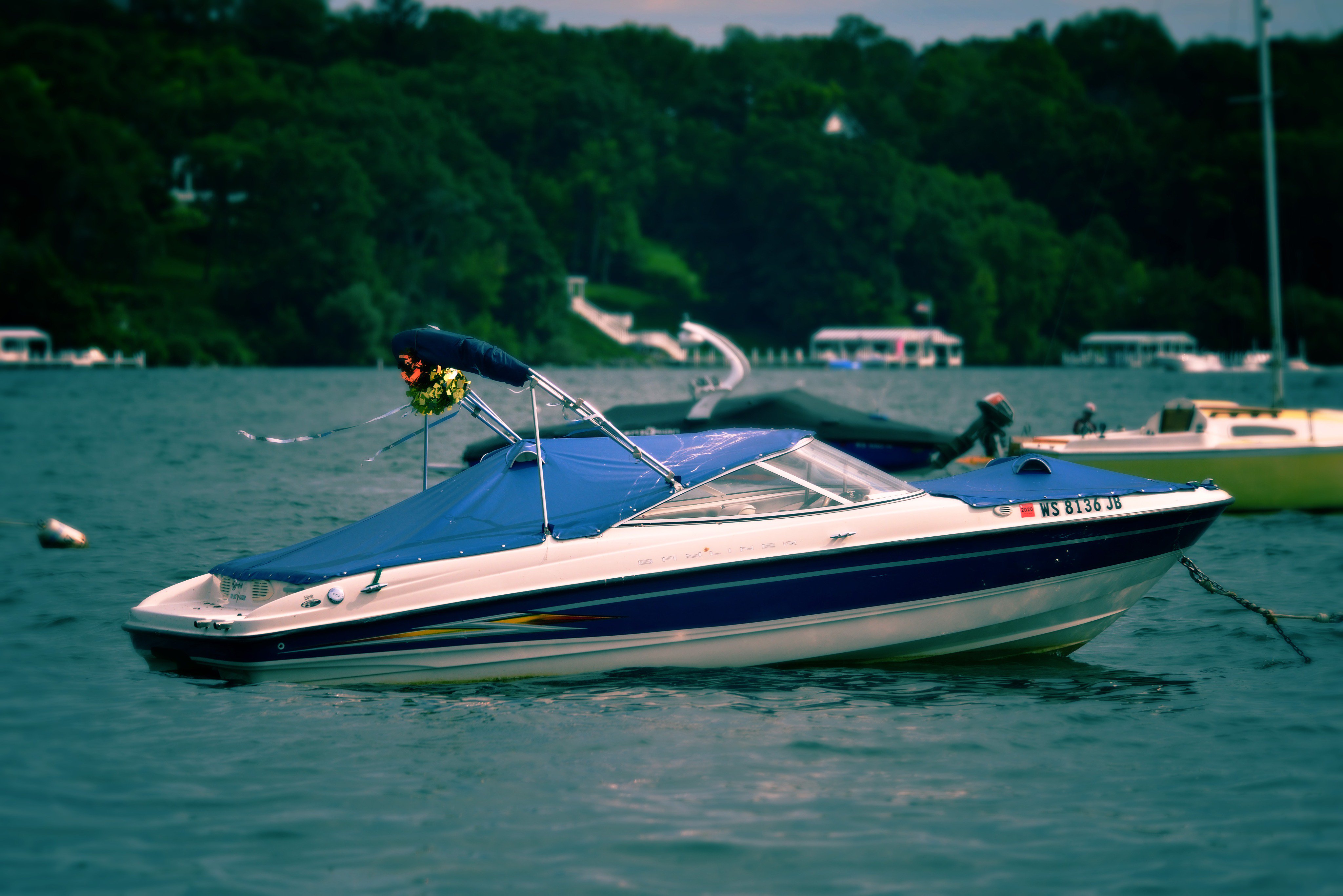 Boat at Lake Geneva, WI